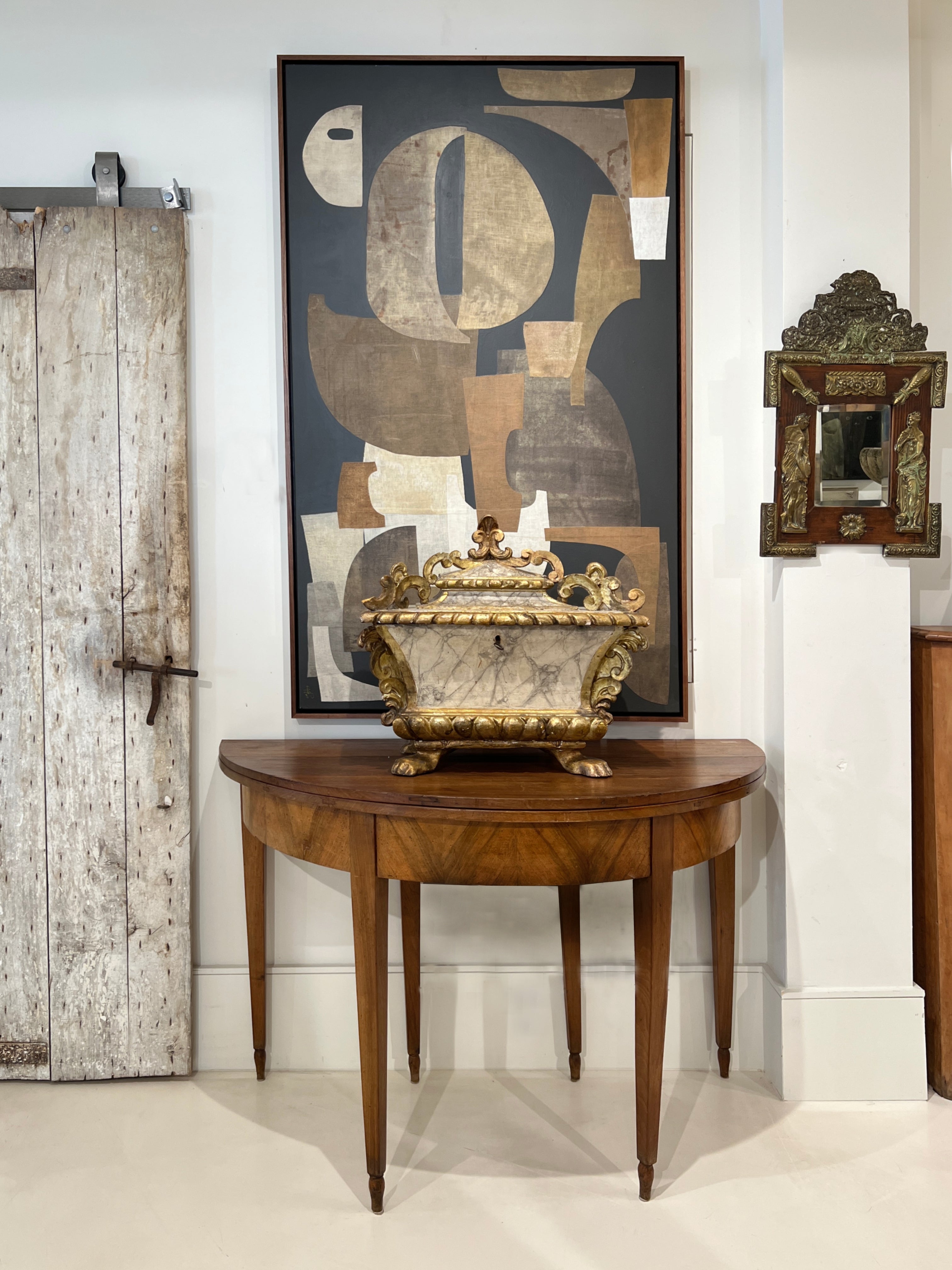 19th Century Walnut Directoire Table