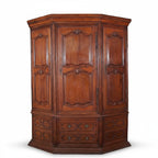 18th Century Louis XIV Corner Cabinet
