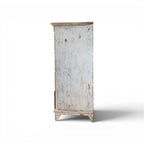 19th Century Swedish Antique Painted Reeded Chest