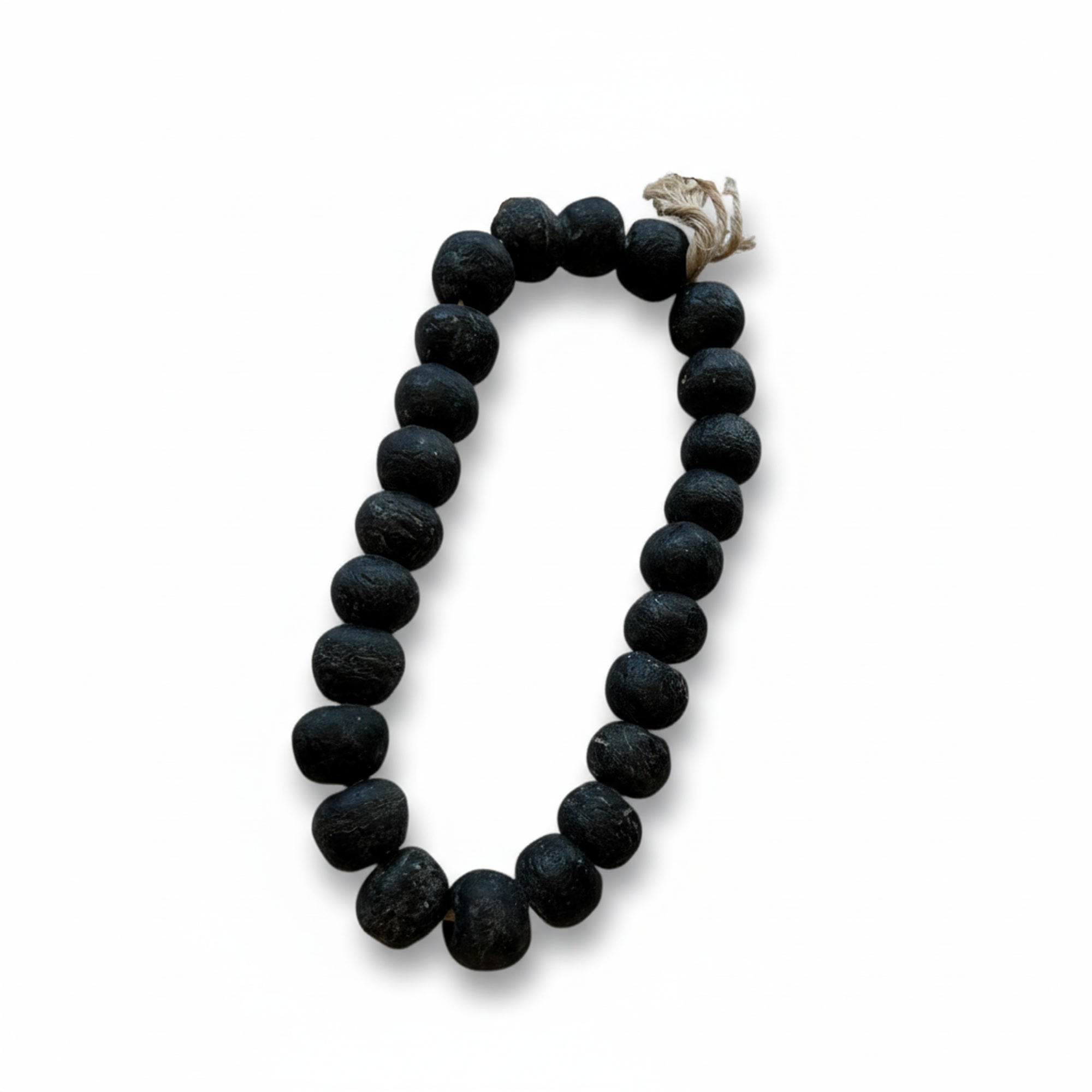 Black Glass Beads