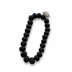 Black Glass Beads