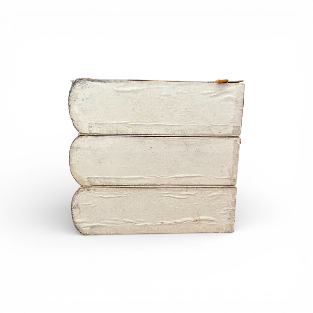 3 Book Boxes with Crown Detail