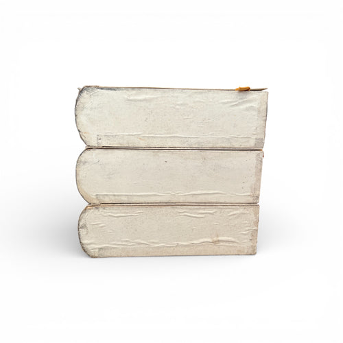 (3 sets of 3) Book Boxes with Crown Detail