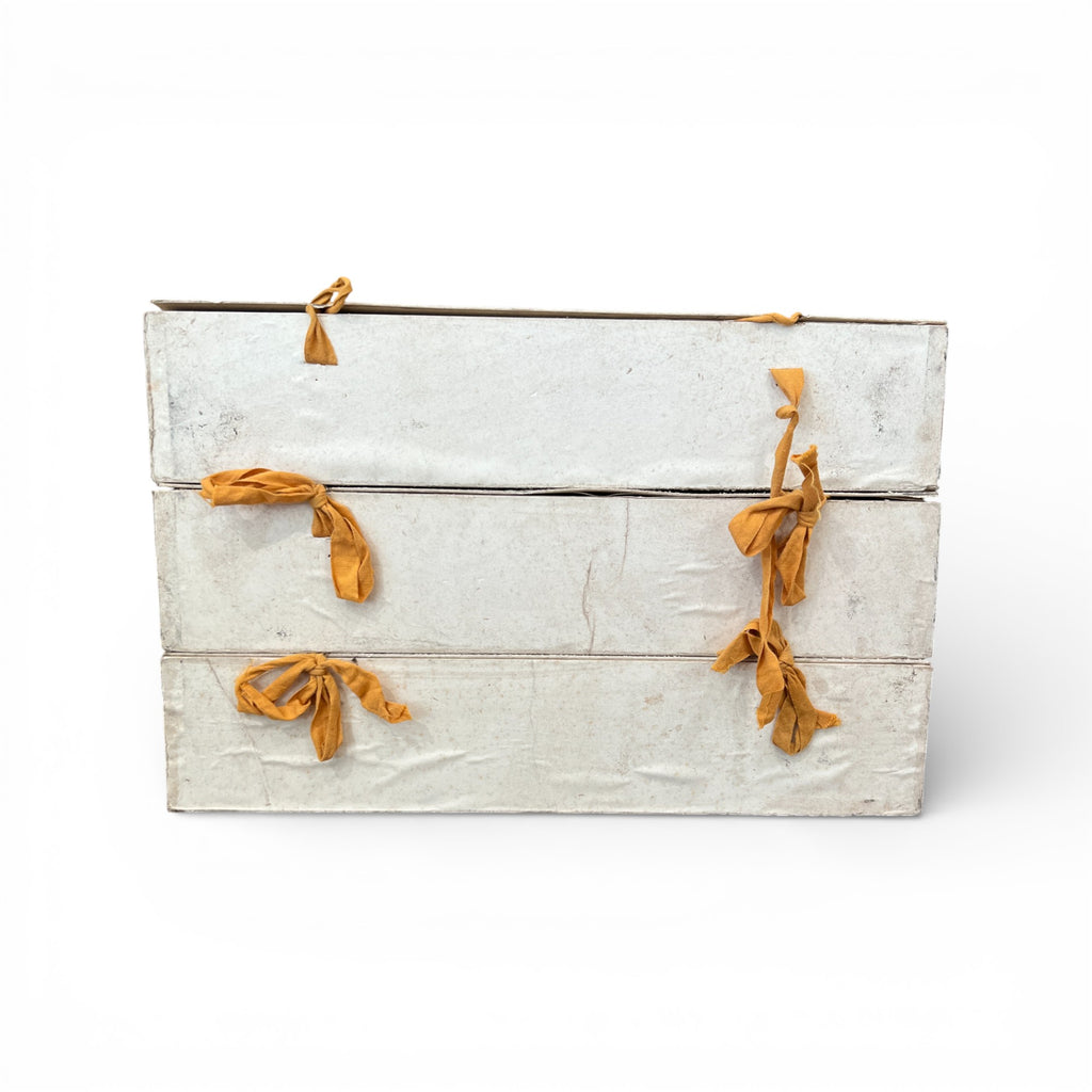 3 Book Boxes with Crown Detail
