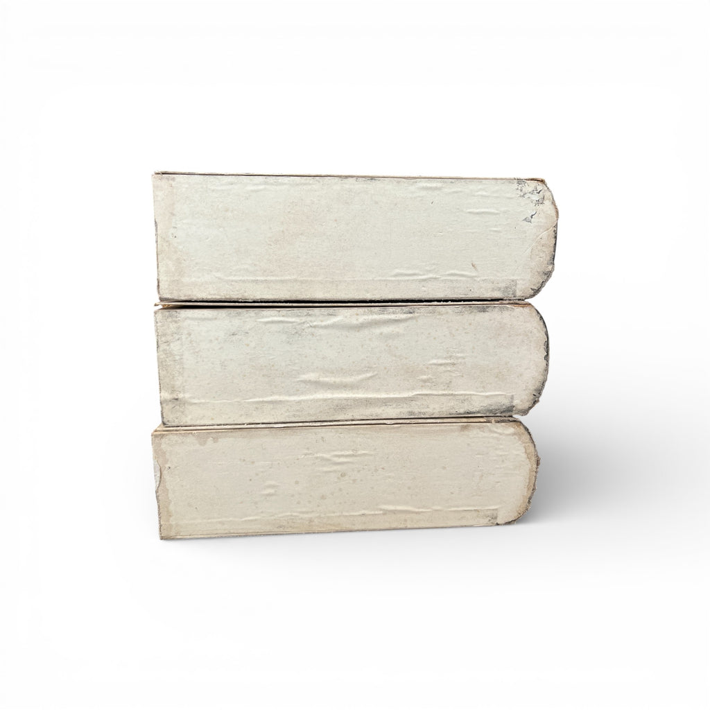 3 Book Boxes with Crown Detail