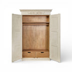 Fountainebleau Wardrobe - Swedish Aged Cream
