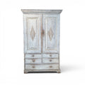 18th Century Swedish Gustavian Cabinet with Reeded Diamonds