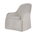 Auguste Skirted Swivel Chair