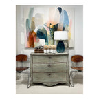 18th Century German Antique Painted Rococo Bombe Chest