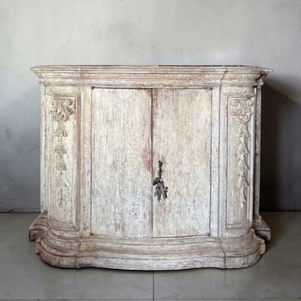 18th Century Italian Buffet with Carved Pilasters