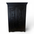 18th Century Italian Black Armoire
