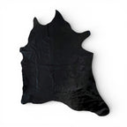 Large Black Hide Rug