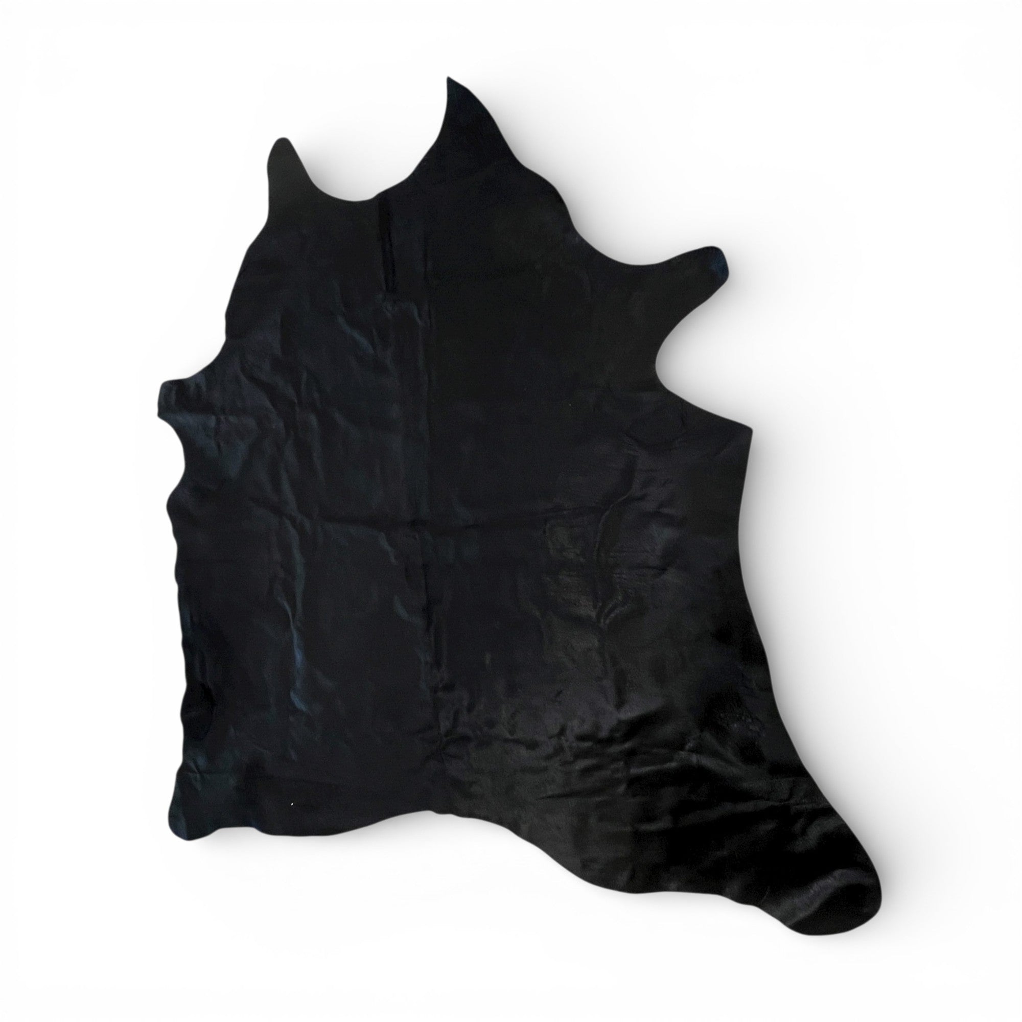 Large Black Hide Rug