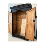 18th Century Italian Black Armoire