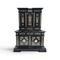 19th Century Italian Cabinet with Bone Inlay by Ferdinando Pogliani