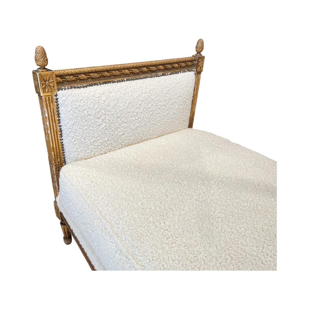 19th Century Louis XVI Gilded Daybed