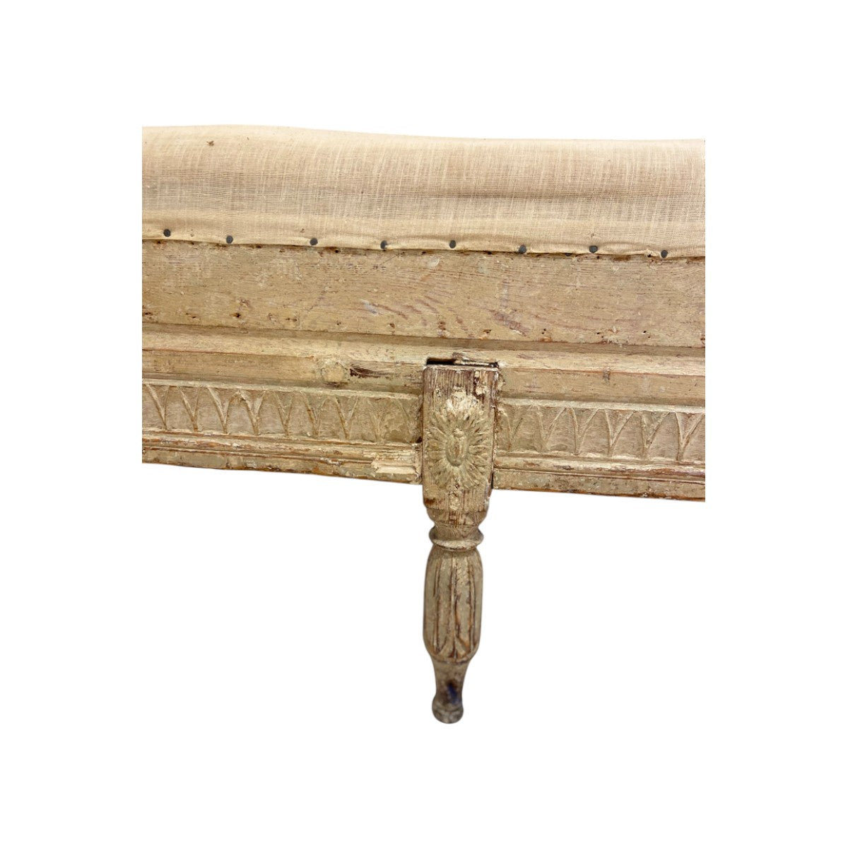 Antique Swedish Neoclassical Bench