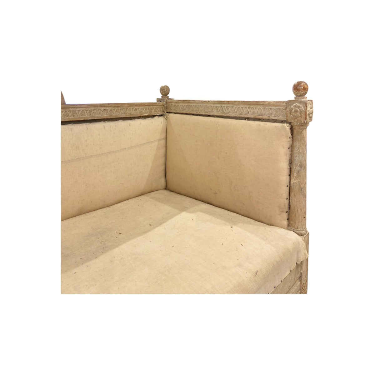 Antique Swedish Neoclassical Bench