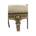 Set of 12 Oval Back Chairs with Leather