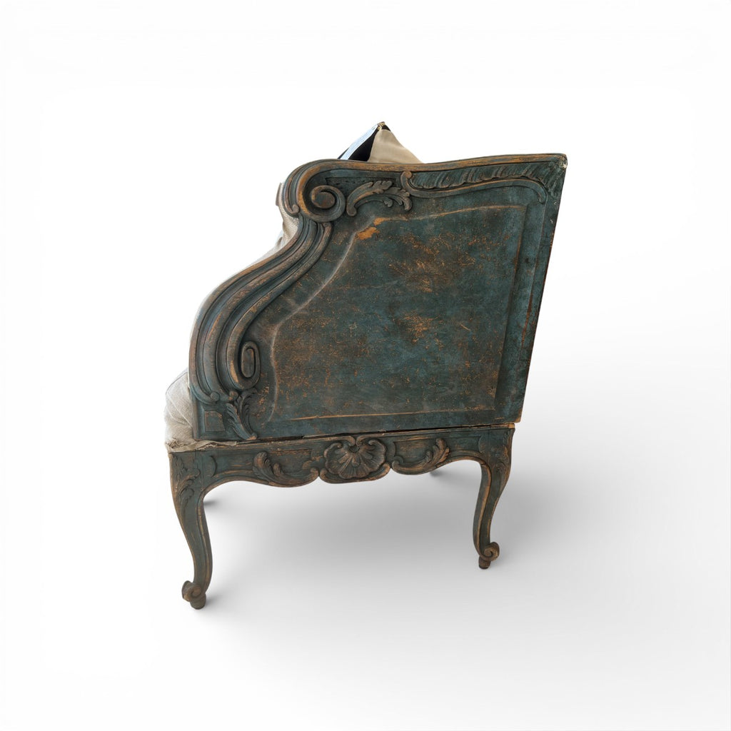 18th Century Large Swedish Trag Sofa