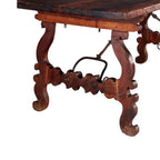 18th Century Spanish Walnut Trestle Table