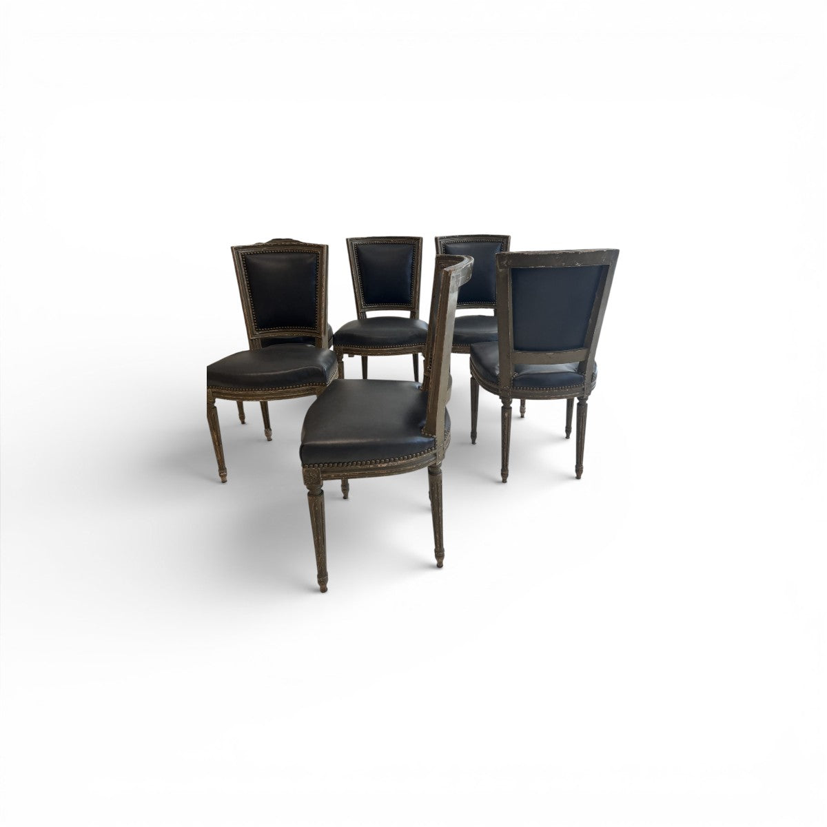 Set of 6 Late 19th Century Louis XVI Chairs