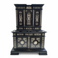 19th Century Italian Cabinet with Bone Inlay by Ferdinando Pogliani