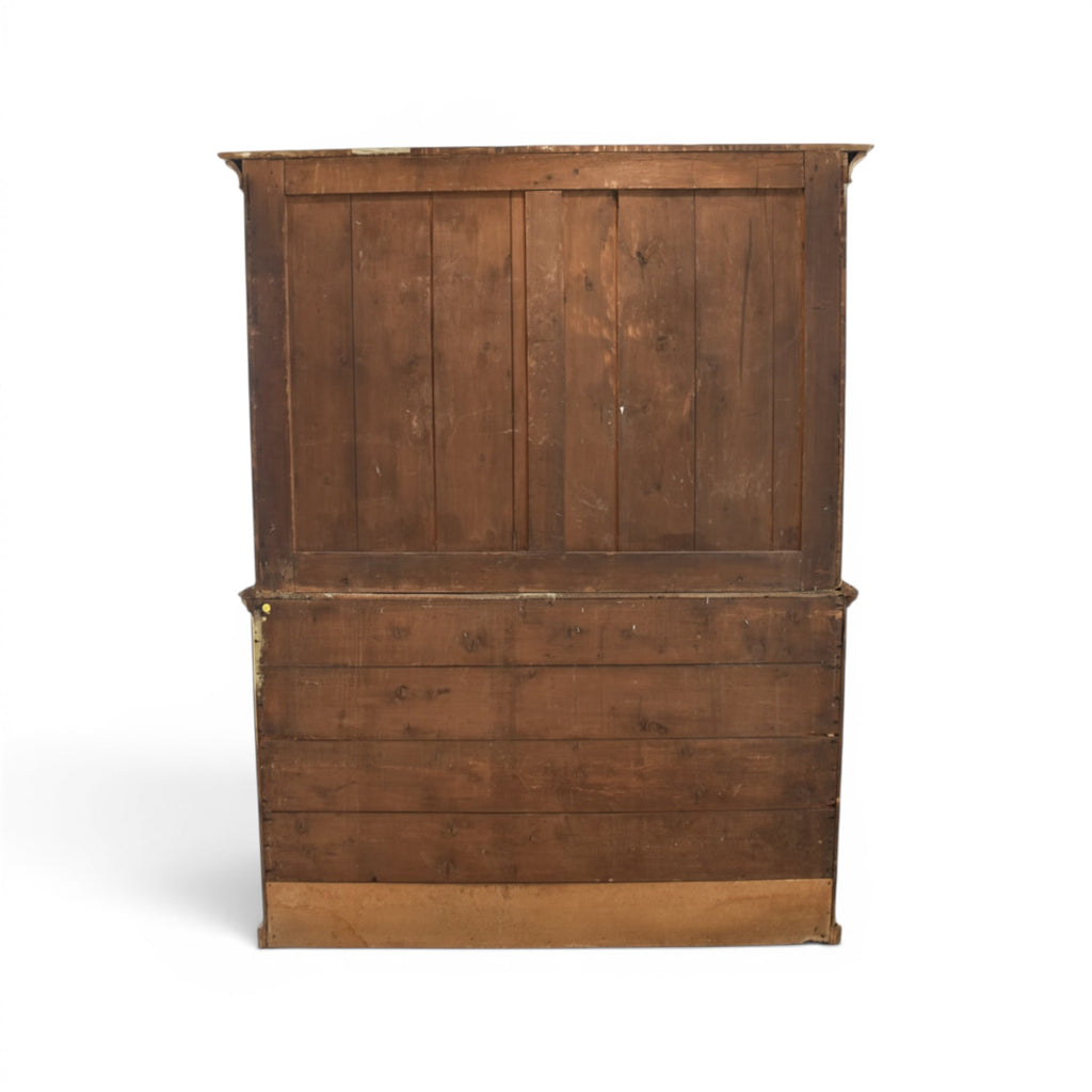 18th Century French Buffet Deux Corps - Original Scraped Patina