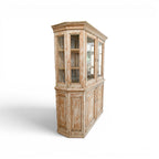 18th Century French Buffet Deux Corps - Original Scraped Patina