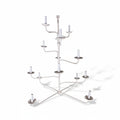 Maison Contemporary Plaster Iron Chandelier