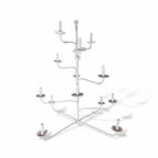 Maison Contemporary Plaster Iron Chandelier