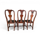 18th Century Rococo Set of 6 Painted Dining Chairs from Lucca