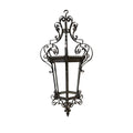 19th Century Italian Antique Scrolled Iron Lantern