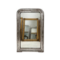 19th Century French Silver Louis Philippe Medium Mirror