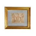 17th Century Northern School 3 Draped Women in 19th Century Gilded Frame