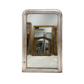 19th Century French Silver Louis Philippe Large Mirror