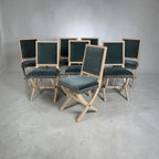19th Century French Set of 8 Directoire Style Chairs