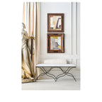 Elisabet Bench - Brass & Iron Knot