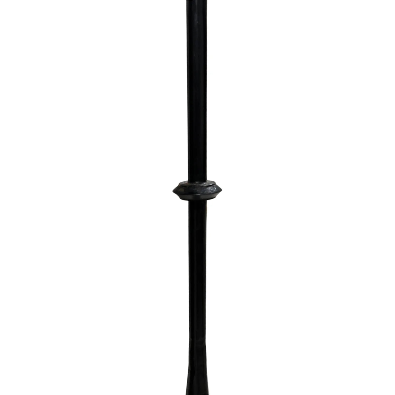 Pair of Spanish Black Iron Antique Floor Lamps