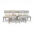 18th Century Swedish Gustavian Set of 6 Chairs