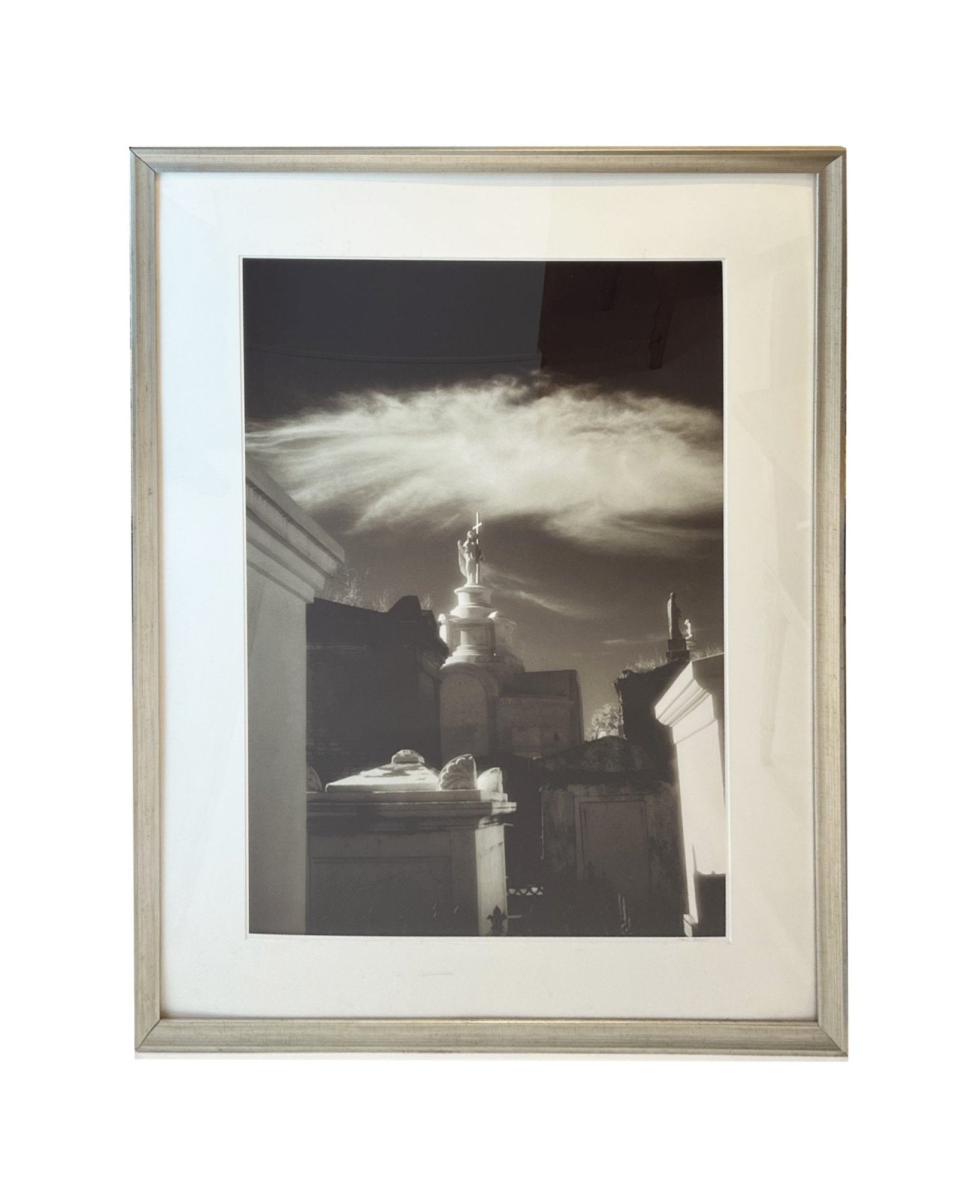 Infrared Photograph of New Orleans Cemetery