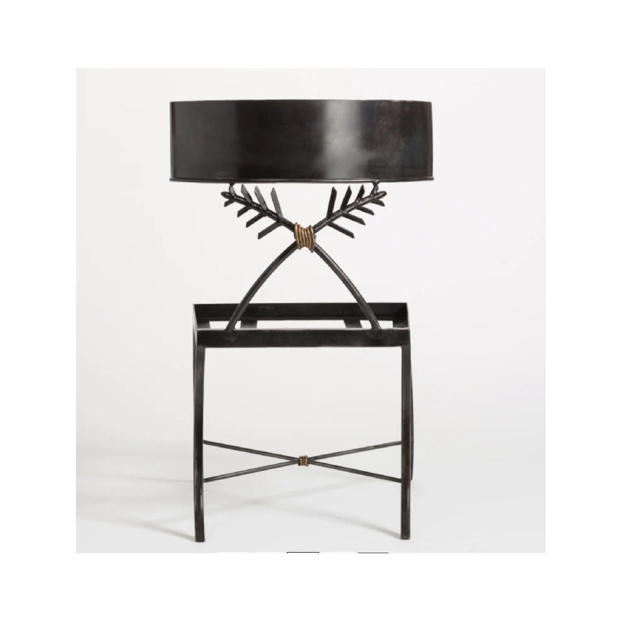 Maison Iron Klismos Chair
