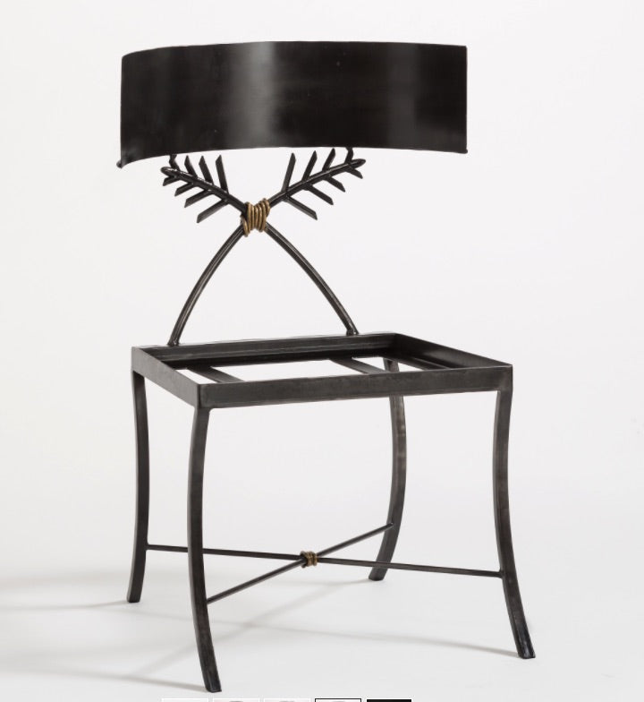 Maison Iron Klismos Chair