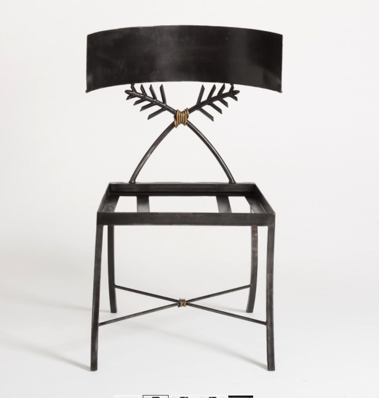 Maison Iron Klismos Chair