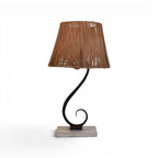 Mid-Century French Iron Lamp