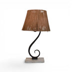 Mid-Century French Iron Lamp