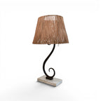Mid-Century French Iron Lamp