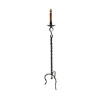 Vintage Black Chain Link Floor Lamp