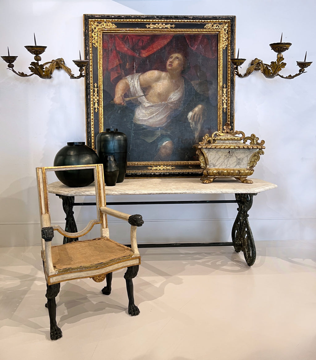 Pair of 18th Century 3 Arm Sconces
