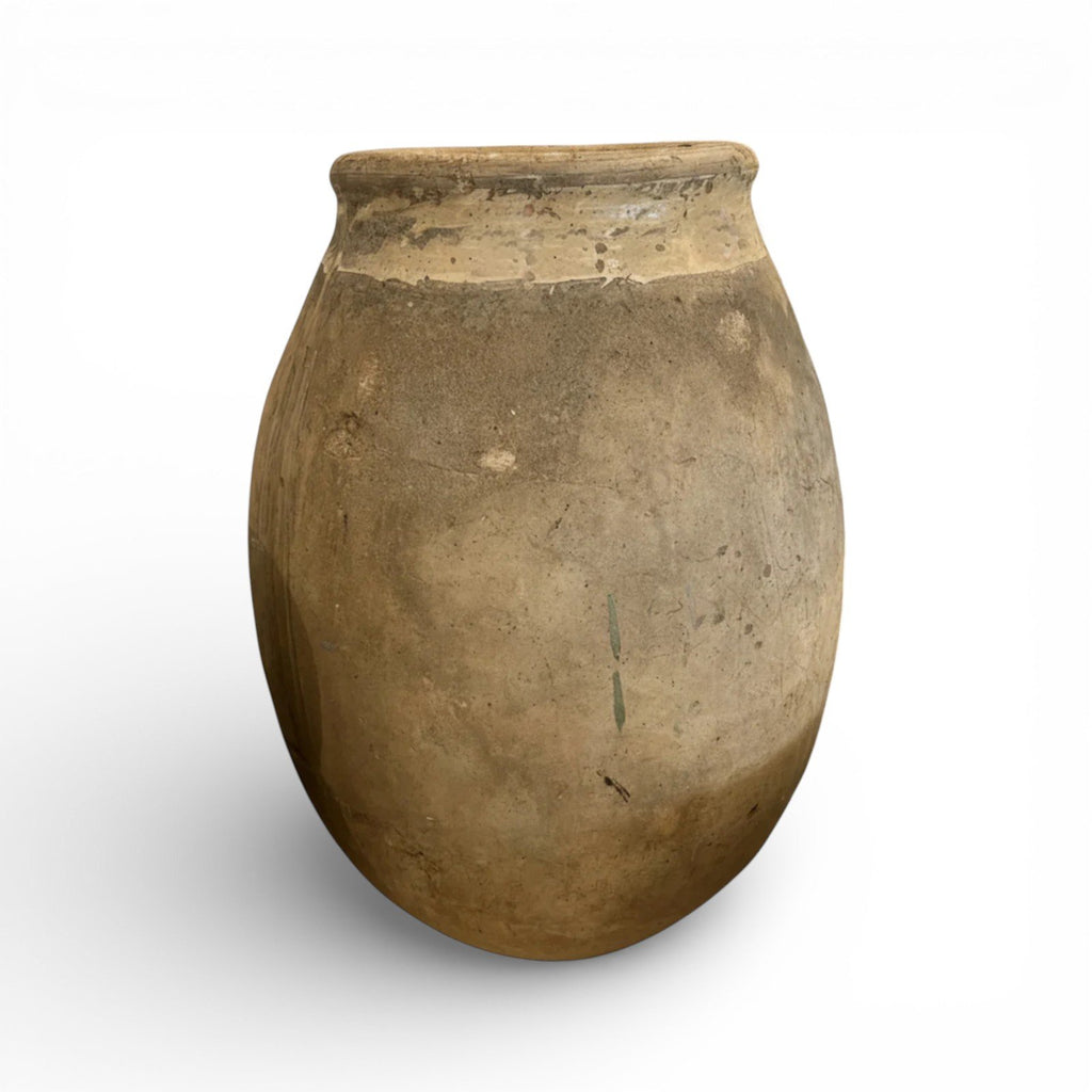 Large French Biot Olive Jar